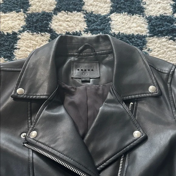 Blank NYC Black Vegan Leather Jacket - Picture 2 of 6